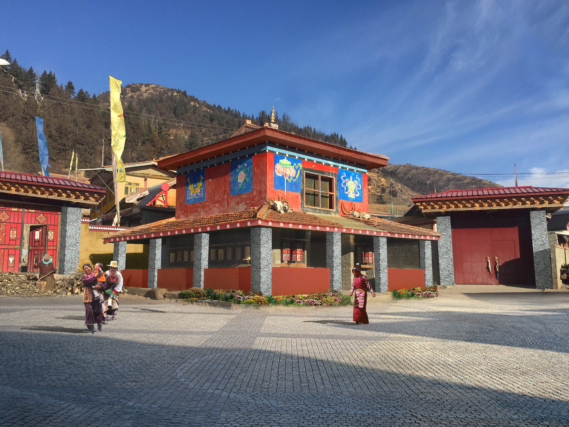 桃恩转经筒副本