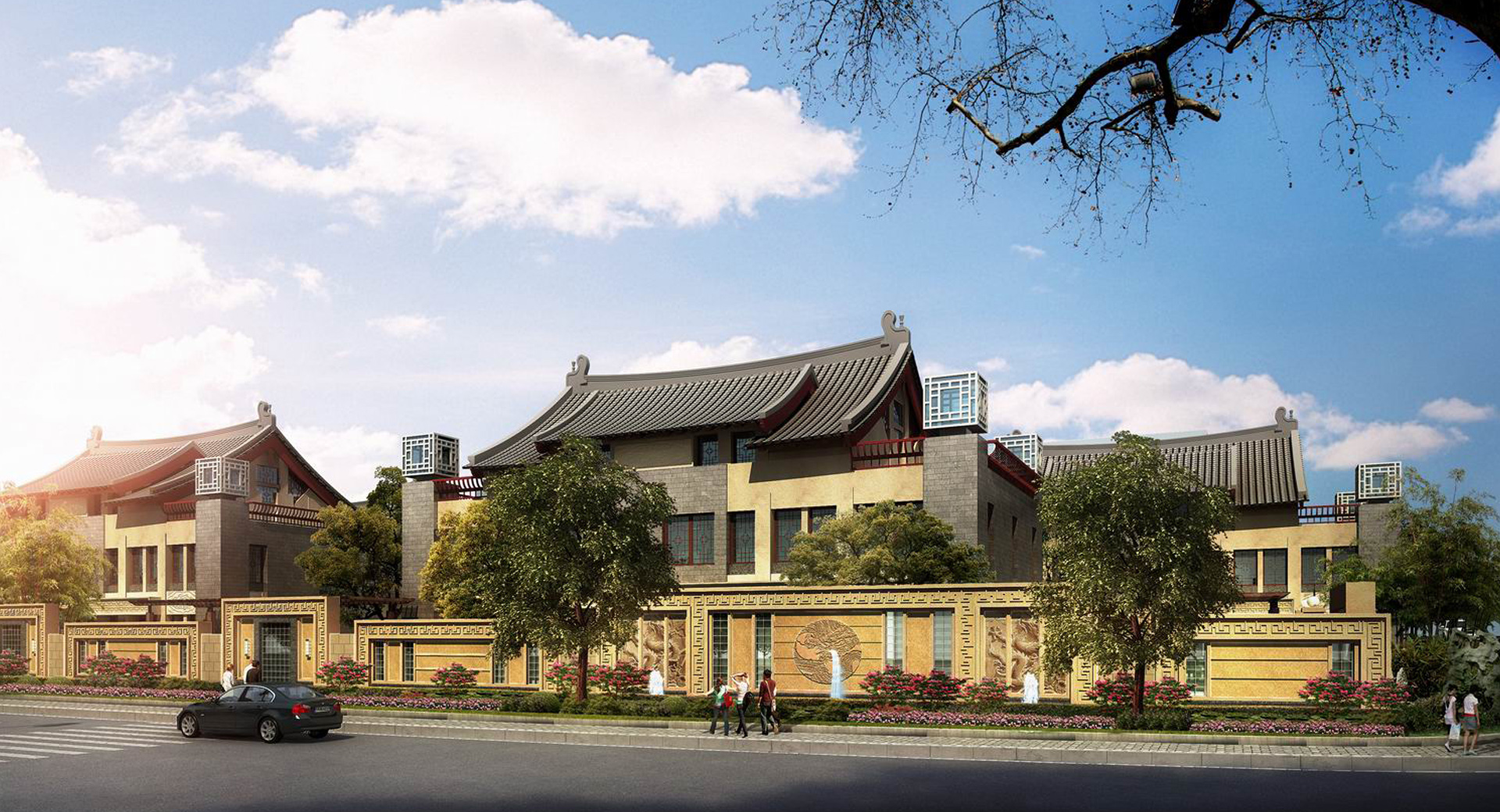 高端医疗养生区