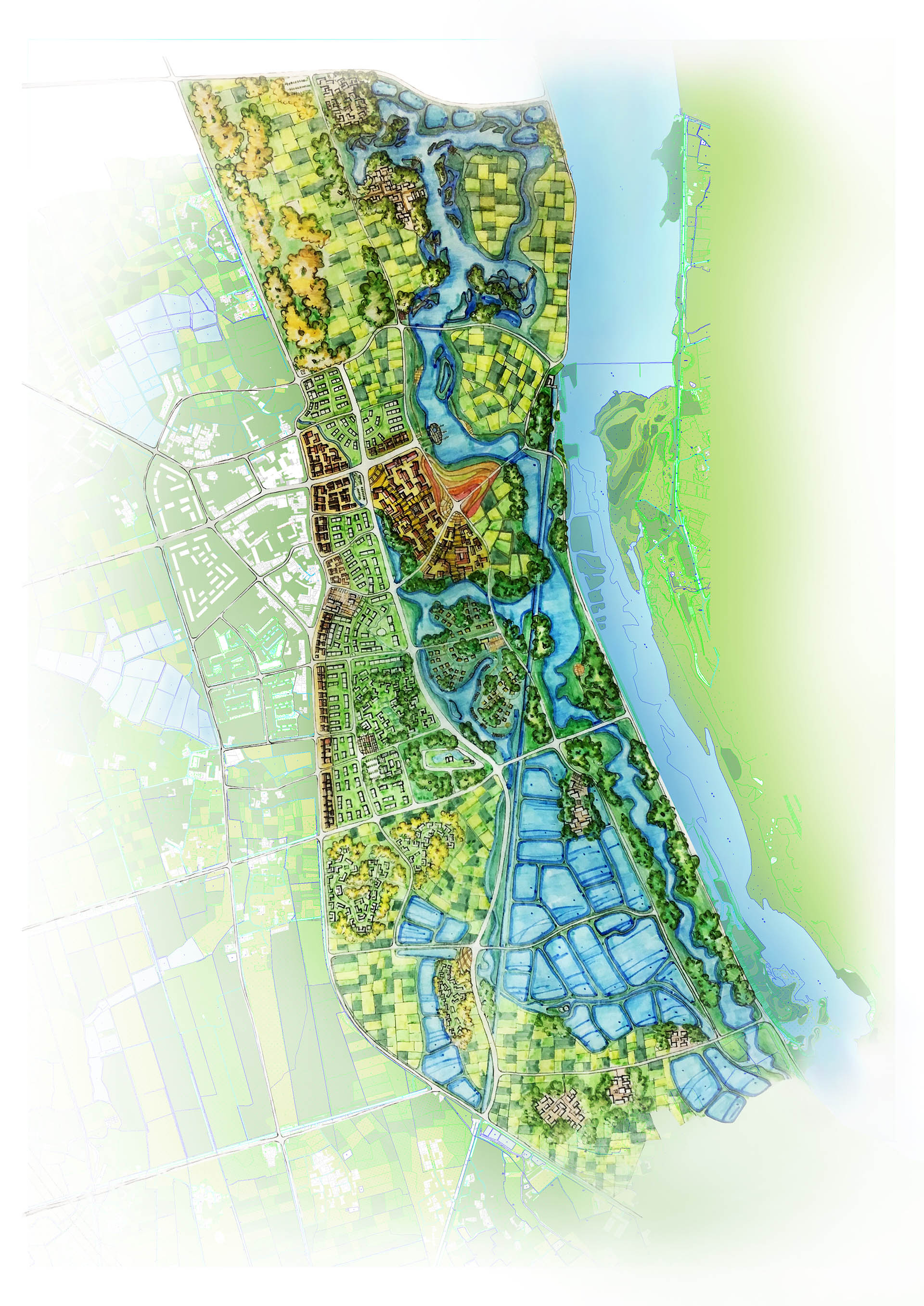 文井乡总平面图